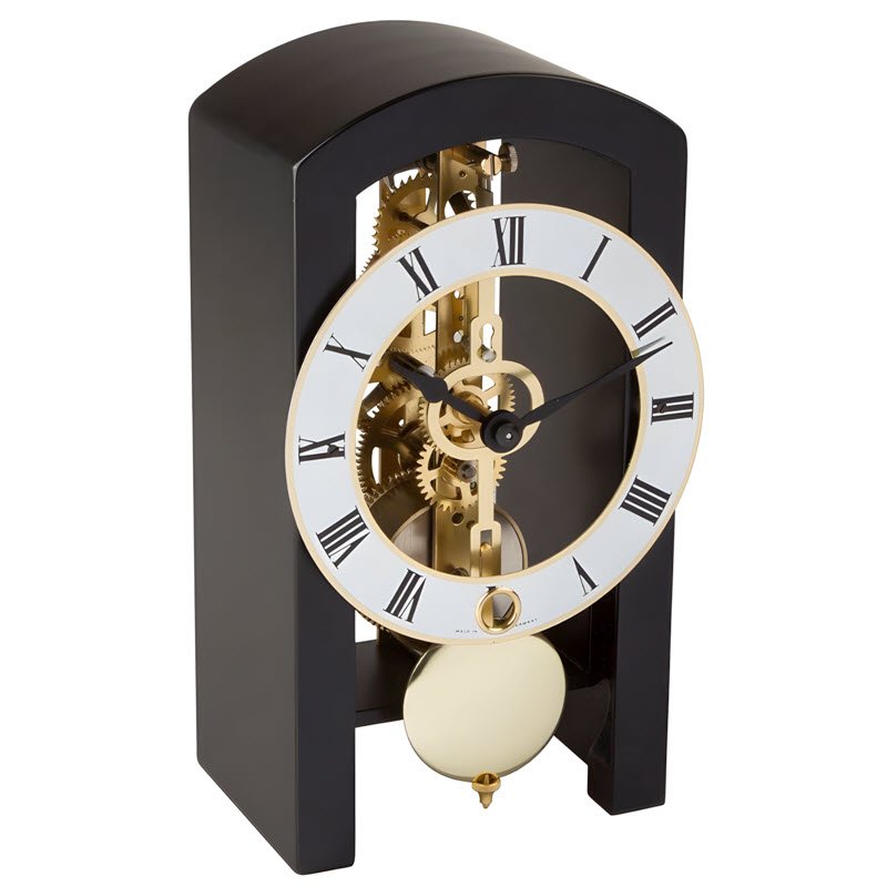 Đồng Hồ Để Bàn Hermle 23015-740721 – Máy Cơ Skeleton, Tích Cót 14 Ngày Và Quả Lắc Chuyển Động