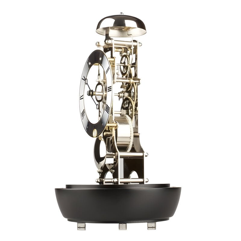 Đồng Hồ Để Bàn Hermle 23019-740791 – Thiết Kế Skeleton Sang Trọng Với Quả Lắc Và Điểm Chuông Cơ Học - Ảnh 2