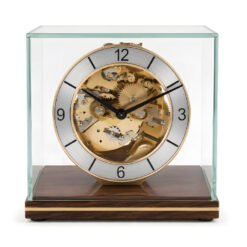 Đồng Hồ Để Bàn Hermle 23052-030340 – Vỏ Kính Lộ Máy, Trữ Cót 8 Ngày Và Chuông Westminster Cổ Điển