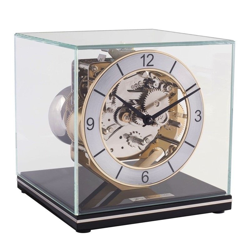Đồng Hồ Để Bàn Hermle 23052-740340 – Bộ Máy Cơ Lộ Máy, Trữ Cót 8 Ngày Và Chuông Westminster Cổ Điển - Ảnh 2