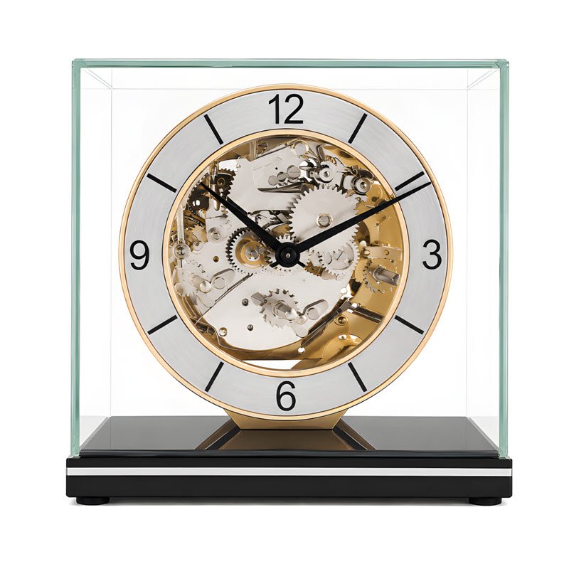 Đồng Hồ Để Bàn Hermle 23052-740340 – Bộ Máy Cơ Lộ Máy, Trữ Cót 8 Ngày Và Chuông Westminster Cổ Điển