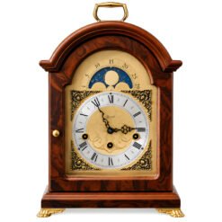Đồng Hồ Để Bàn Hermle 23054-030340 – Moonphase, Trữ Cót 8 Ngày Và Chuông Westminster Cổ Điển