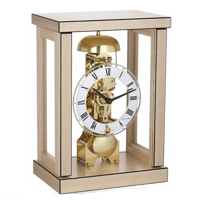 Đồng Hồ Để Bàn Hermle 23056-090791 – Bộ Máy Cơ Đức Trữ Cót 8 Ngày, Báo Chuông Theo Giờ, Phô Diễn Chuyển Động Cơ Học - Ảnh 2