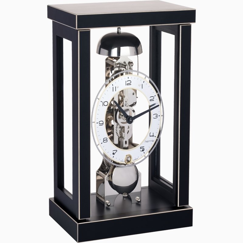 Đồng Hồ Để Bàn Hermle 23056-740791 – Vẻ Đẹp Skeleton Lộ Máy, Trữ Cót 14 Ngày Và Chuông Báo Giờ Cơ Học - Ảnh 2