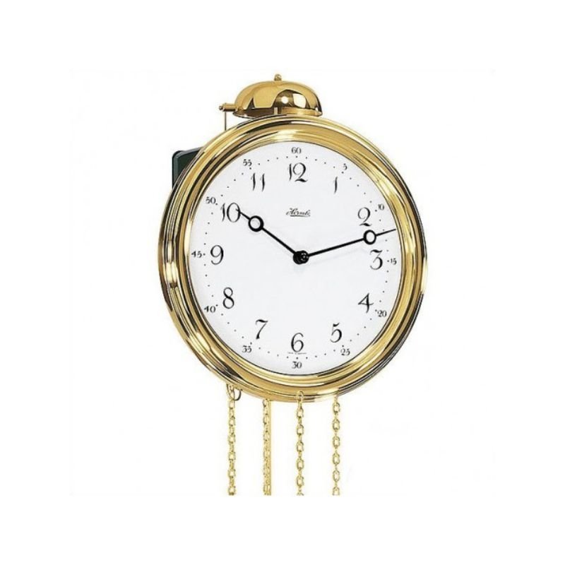 Đồng Hồ Treo Tường Hermle 60991-000261 – Điểm Chuông Mỗi 30 Phút, Quả Lắc Lyra, Máy Cơ Trữ Cót 8 Ngày - Ảnh 3