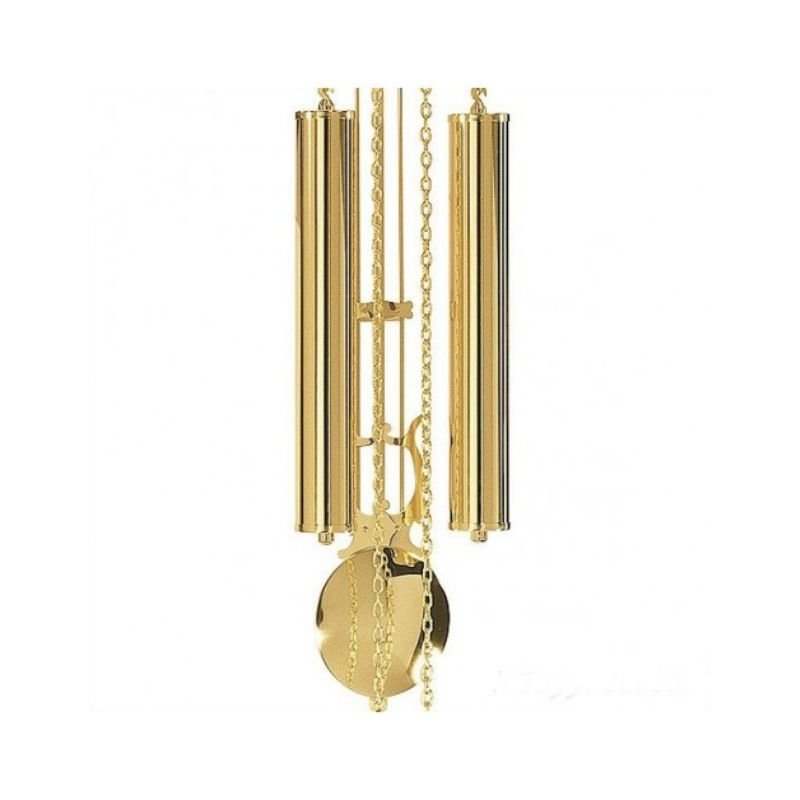 Đồng Hồ Treo Tường Hermle 60991-000261 – Điểm Chuông Mỗi 30 Phút, Quả Lắc Lyra, Máy Cơ Trữ Cót 8 Ngày - Ảnh 4