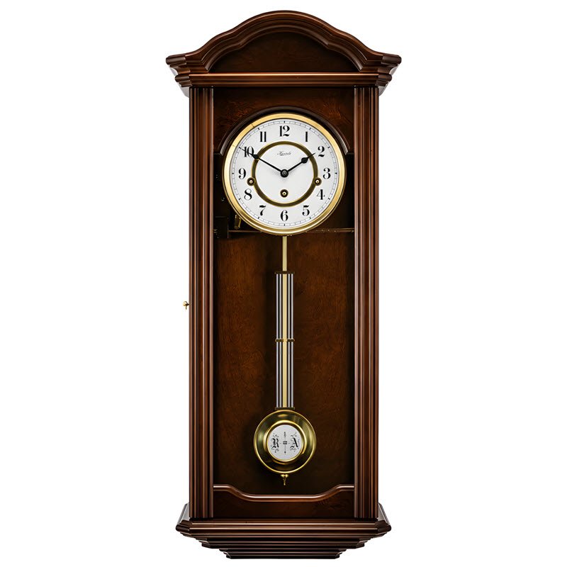 Đồng Hồ Treo Tường Hermle 70411-030341 – Máy Cơ Trữ Cót 8 Ngày, Chuông Westminster, Tắt Chuông Ban Đêm