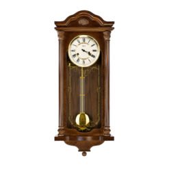 Đồng Hồ Treo Tường Hermle 70509-030141 – Máy Cơ 2 Ổ Cót, Điểm Chuông Mỗi 30 Phút, Báo Số Tiếng Theo Giờ