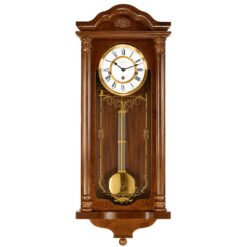 Đồng Hồ Treo Tường Hermle 70509-030341 – Máy Cơ 7 Ngày, Chuông Westminster Theo Từng 15 Phút, Tắt Mở Chuông Thủ Công