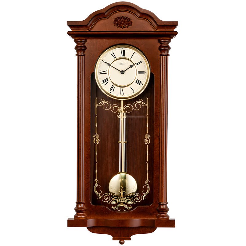Đồng Hồ Treo Tường Hermle 70509-032214 – Máy Quartz, Chuông Westminster Mỗi 15 Phút, Chỉnh Âm Lượng