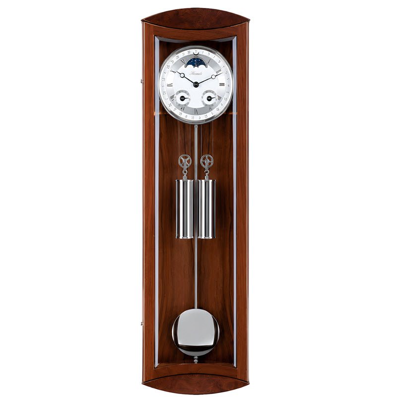 Đồng Hồ Treo Tường Hermle 70650-030058 – Chuông Nửa Giờ, Báo Số Tiếng Theo Giờ, Trữ Cót 1 Tuần