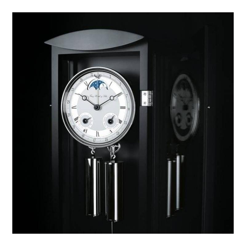 Đồng Hồ Treo Tường Hermle 70650-740058 – Máy Cơ Tạ Kéo, Lịch Tuần Trăng Và Con Lắc Chuyển Động Nghệ Thuật - Ảnh 6