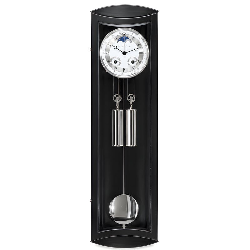 Đồng Hồ Treo Tường Hermle 70650-740058 – Máy Cơ Tạ Kéo, Lịch Tuần Trăng Và Con Lắc Chuyển Động Nghệ Thuật