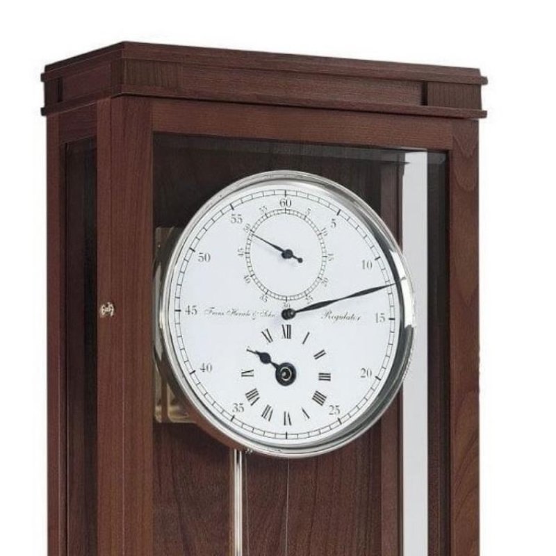 Đồng Hồ Treo Tường Hermle 70875-030761 – Máy Cơ Trữ Cót 31 Ngày, Kim Giờ Phút Giây Tách Biệt Và Con Lắc Nghệ Thuật - Ảnh 3