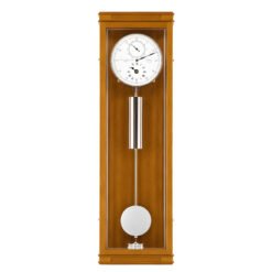 Đồng Hồ Treo Tường Hermle 70875-160761 – Dự Trữ Năng Lượng 31 Ngày, Kim Giờ Phút Giây Tách Biệt Và Quả Tạ Wolfram