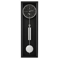 Đồng Hồ Treo Tường Hermle 71007-740761 – Bộ Máy Cơ Trữ Cót 31 Ngày, Kính Bao Quanh, Quả Lắc Thanh Lịch