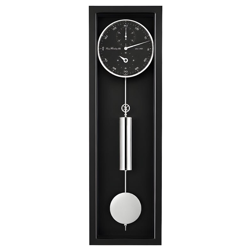 Đồng Hồ Treo Tường Hermle 71007-740761 – Bộ Máy Cơ Trữ Cót 31 Ngày, Kính Bao Quanh, Quả Lắc Thanh Lịch