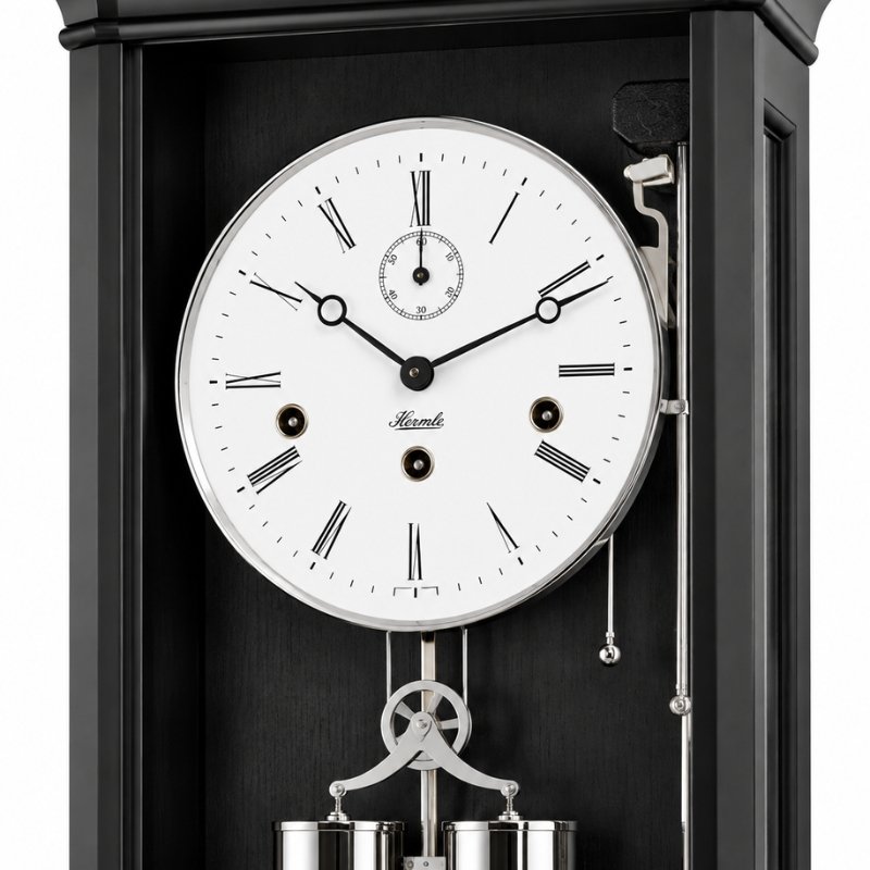 Đồng Hồ Treo Tường Hermle 71009-740351 – Chuông Westminster 4/4, Lên Cót 8 Ngày, Tự Ngắt Chuông Đêm - Ảnh 3