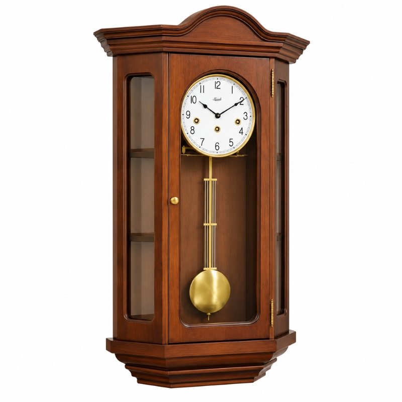 Đồng Hồ Treo Tường Hermle HNA70305N90341 – Bộ Máy Cơ Không Dùng Pin, Chuông Westminster, Tắt Chuông Thủ Công - Ảnh 2