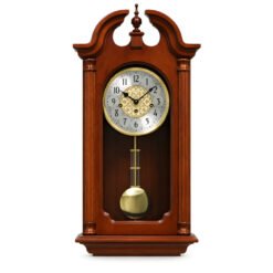 Đồng Hồ Treo Tường Hermle 70820-N90341 – Bộ Máy Cơ Trữ Cót 8 Ngày, Chuông Westminster Theo Quý Giờ, Quả Lắc Chuyển Động Nhịp Nhàng
